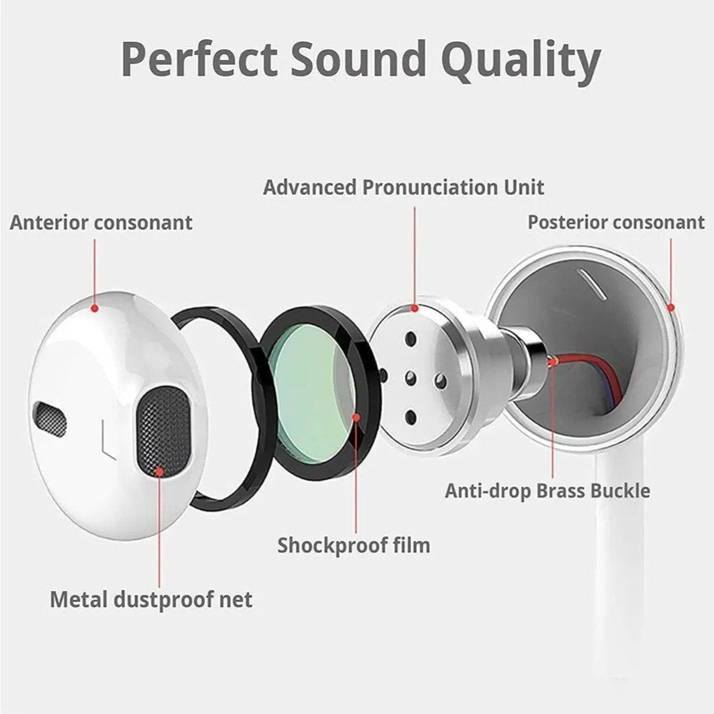 Audífonos Alambricos Earpods Tipo C Genéricos