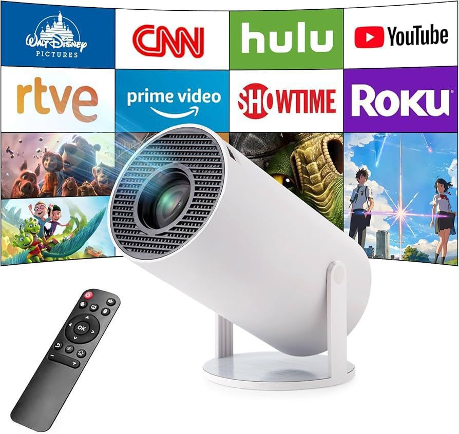 Combo Cine en Casa — Proyector Smart + Vasos Snack