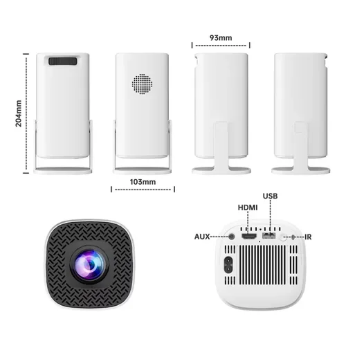 Proyector S40 Max — Android Ultra HD