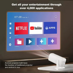 Proyector S40 Max — Android Ultra HD