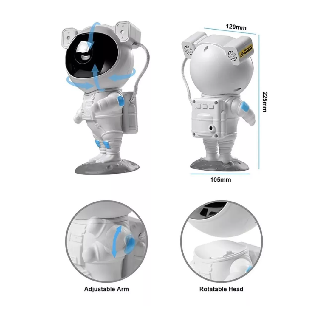 Proyector de Estrellas Astronauta con Control