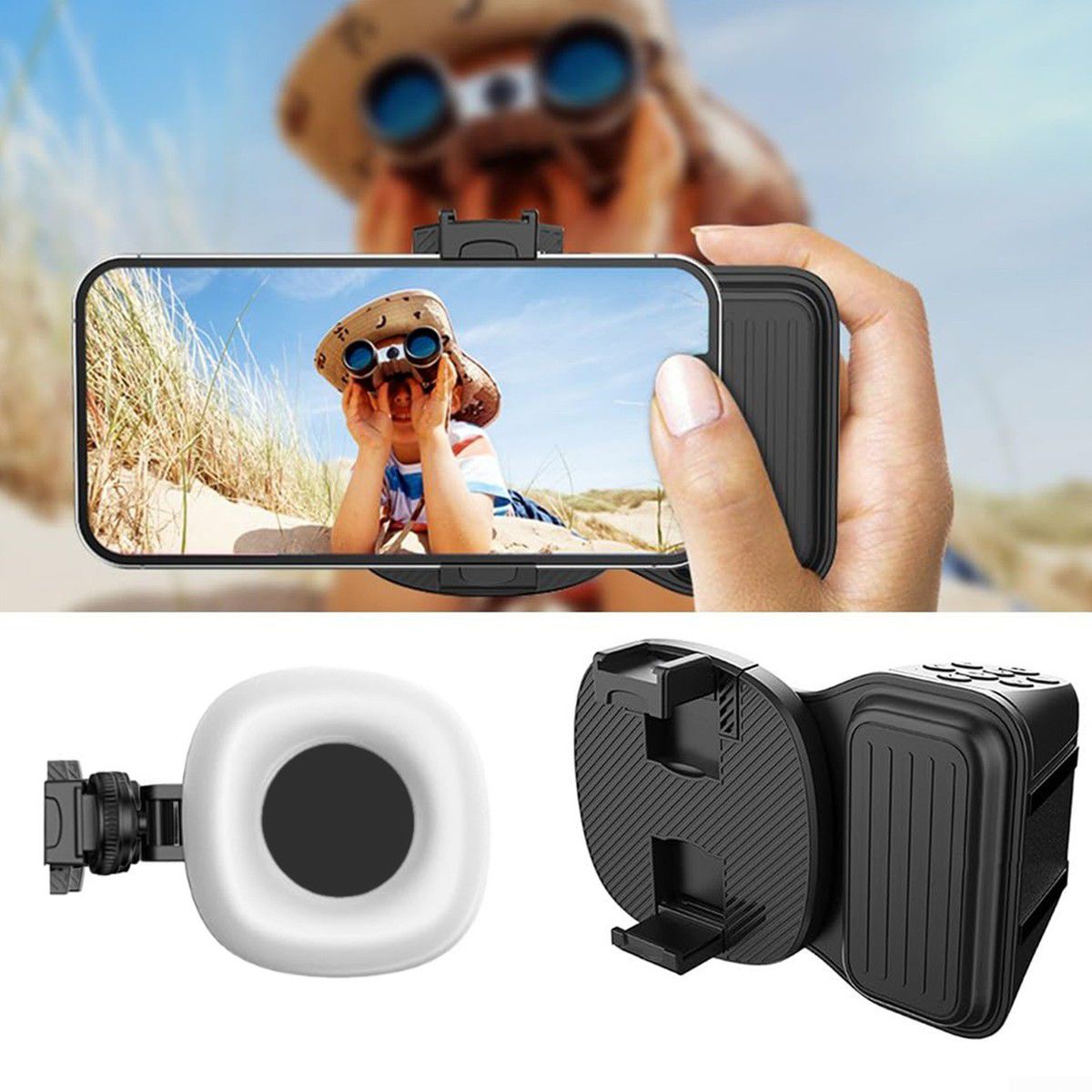 Kit Selfie — Soporte + Luz LED