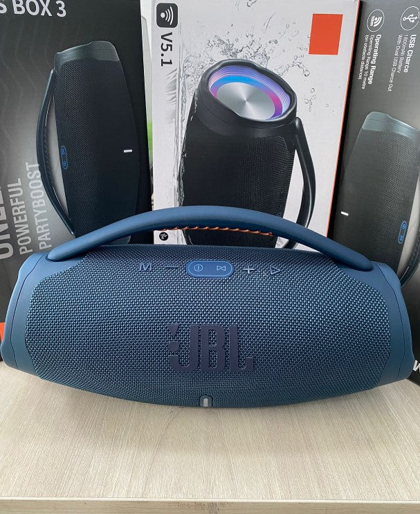 Parlante Portátil Tipo Boombox 3